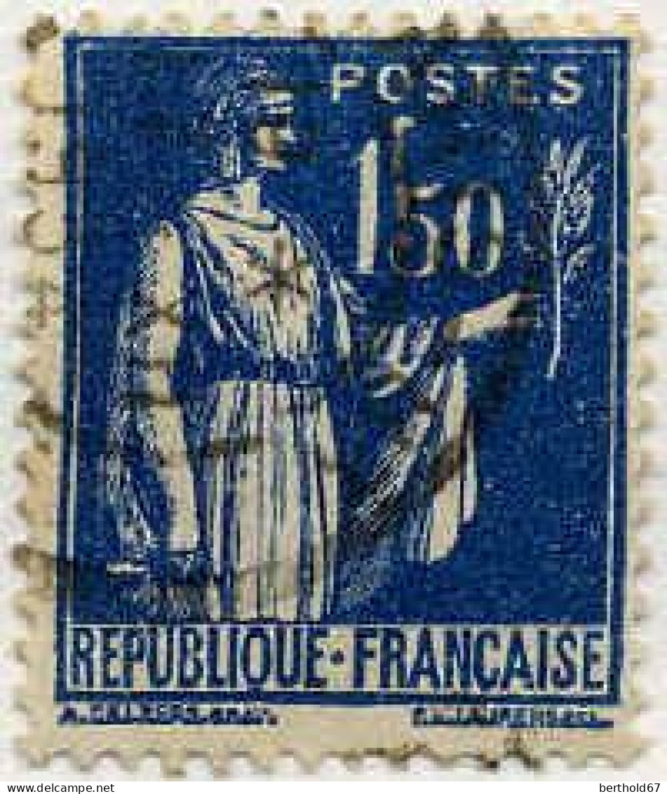 France Poste Obl Yv: 288 Mi:282 Type Paix De Laurens (TB Cachet Rond) - Usados