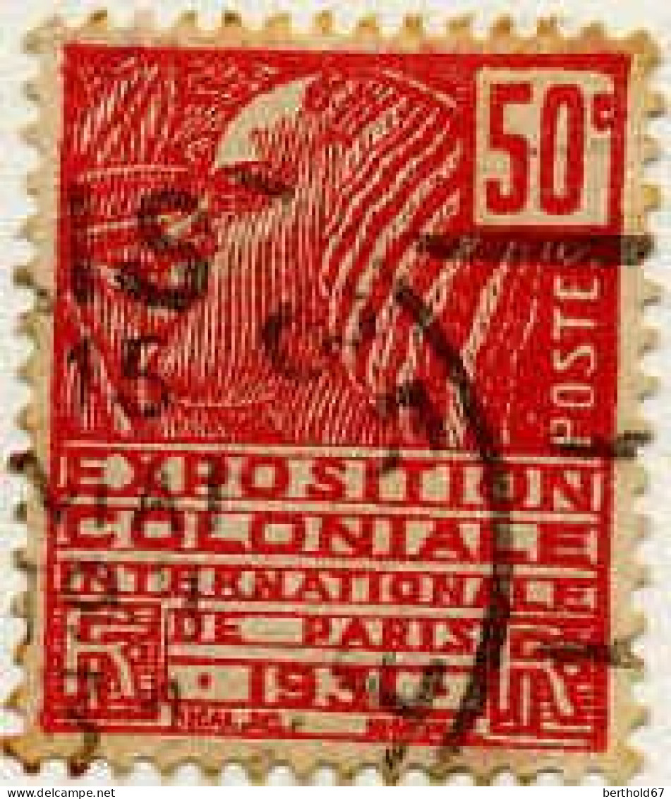 France Poste Obl Yv: 272 Mi:259 Exposition Coloniale Femme Fachi (TB Cachet Rond) - Used Stamps