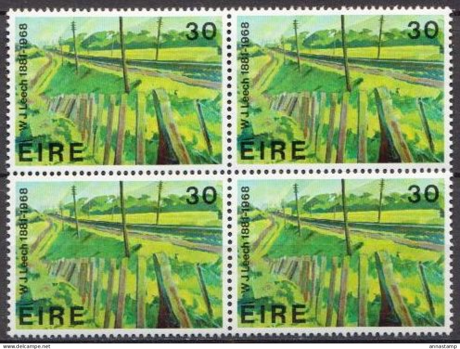 Ireland MNH Stamp In Block Of 4 Stamps - Moderne