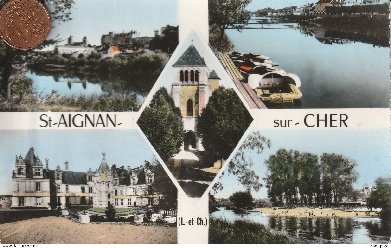 41 -  Carte Postale Semi Moderne De  Saint Aignan Sur Cher   Multi Vues - Saint Aignan