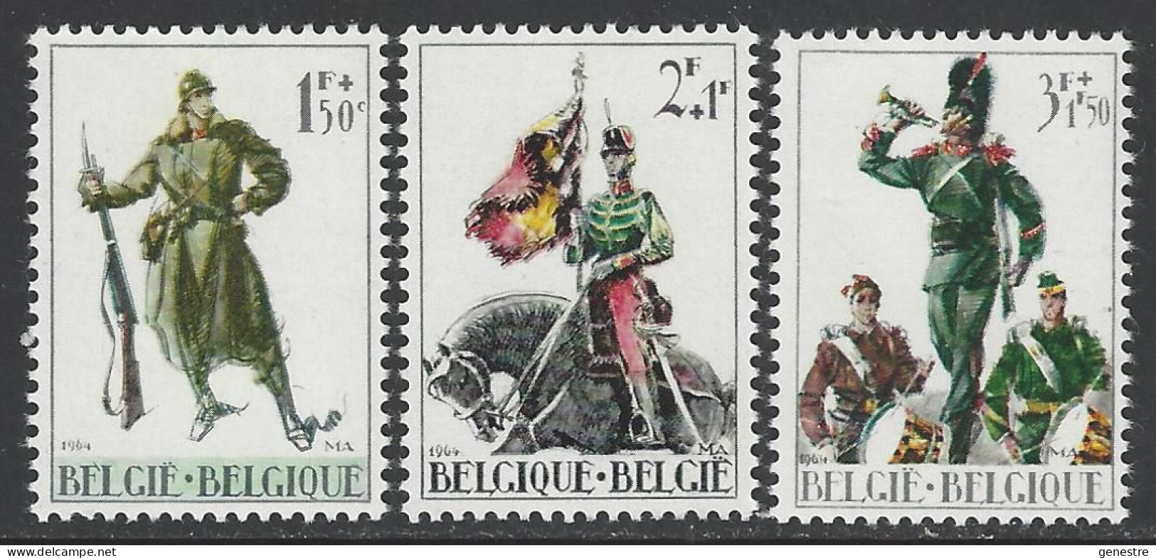 Belgique - 1964 - COB 1293 à 1295 ** (MNH) - Ungebraucht