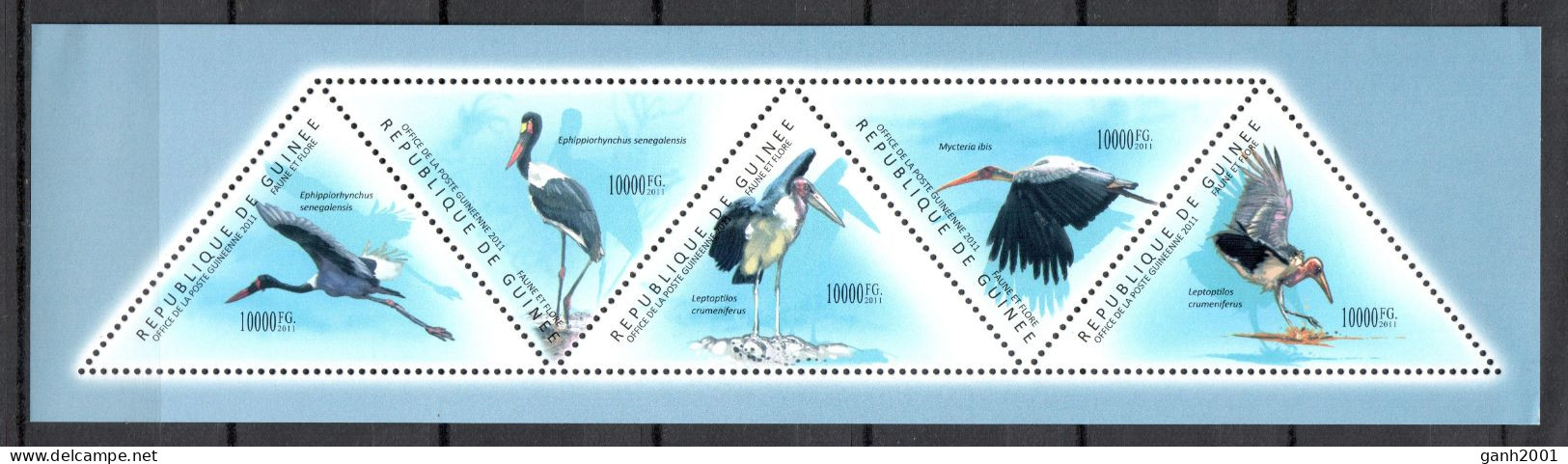 Guinea 2011 / Birds MNH Vögel Aves Uccelli Oiseaux / Cu22359  3-17 - Sonstige & Ohne Zuordnung