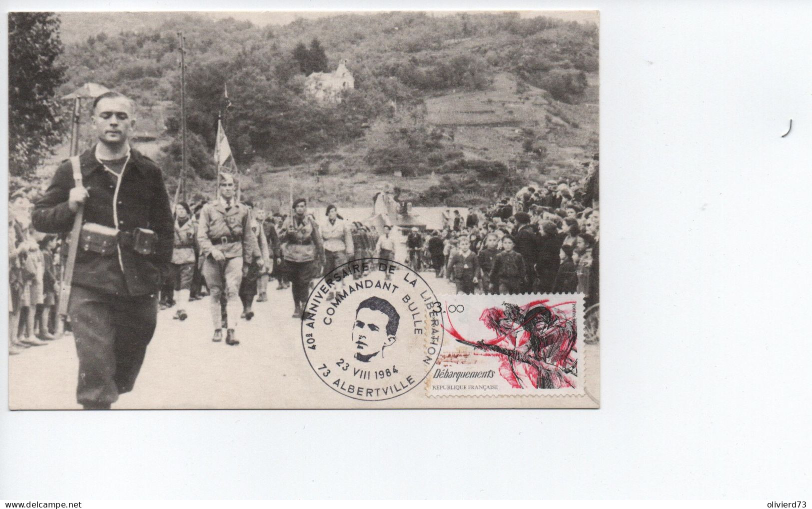 Cpa - 73 - Albertville - Anniversaire De La Liberation (10 X 15cm) - A VOIR - Albertville