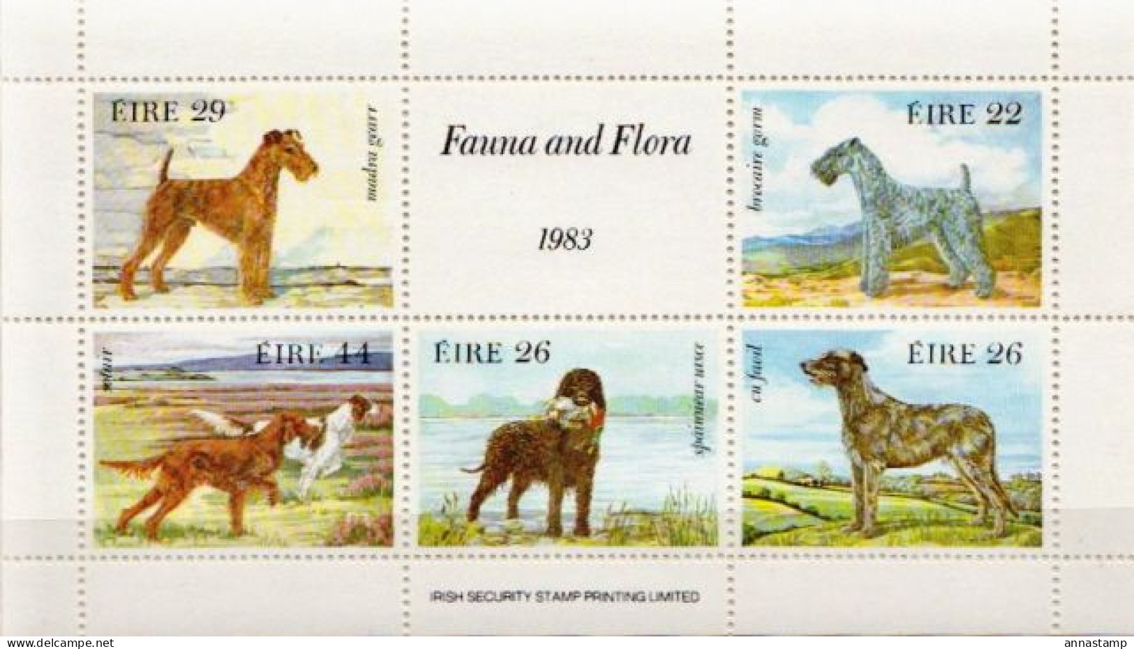 Ireland MNH Minisheet - Honden