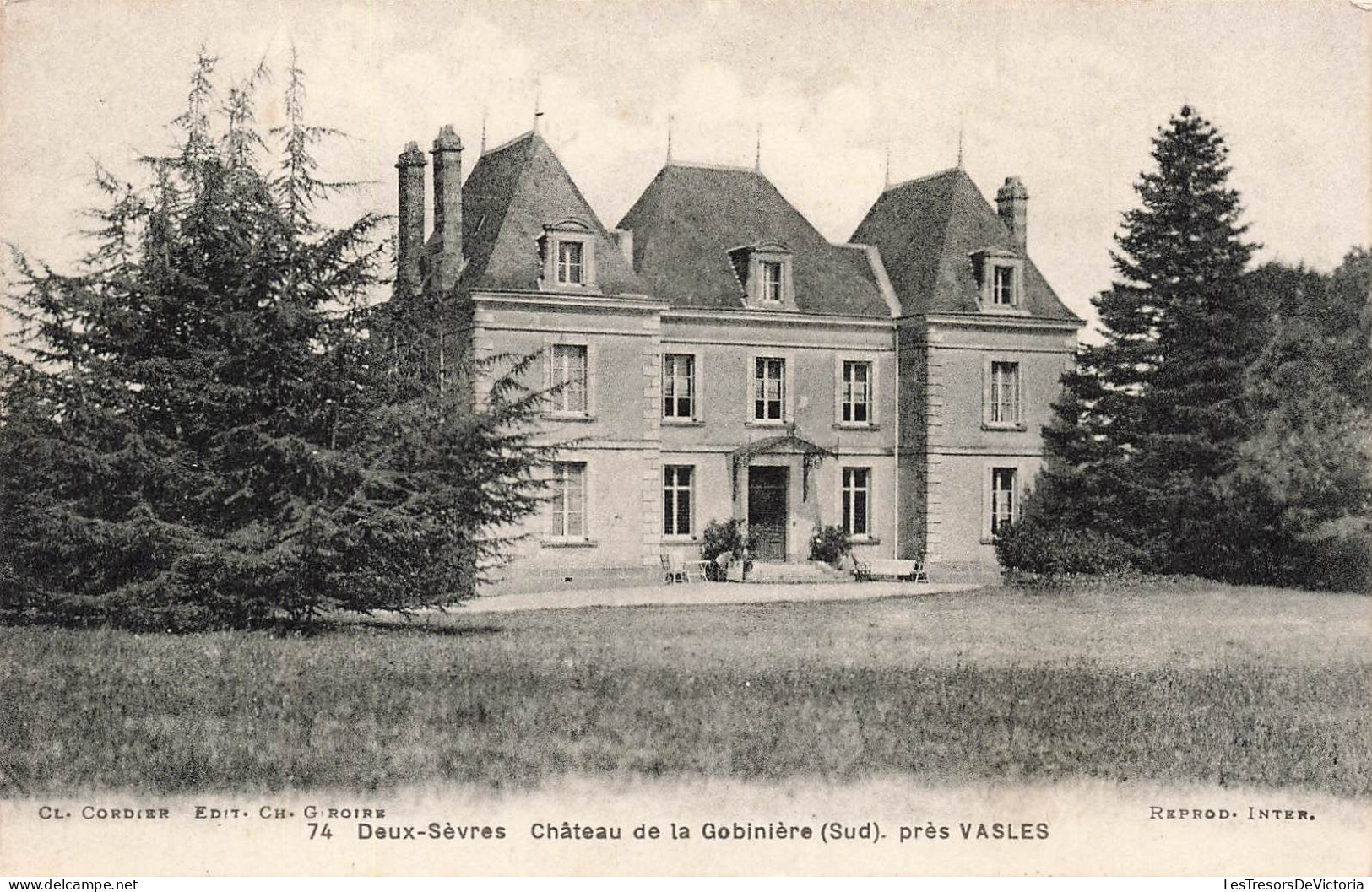 FRANCE - Vasles - Château De La Gobinière Sud - Carte Postale Ancienne - Autres & Non Classés