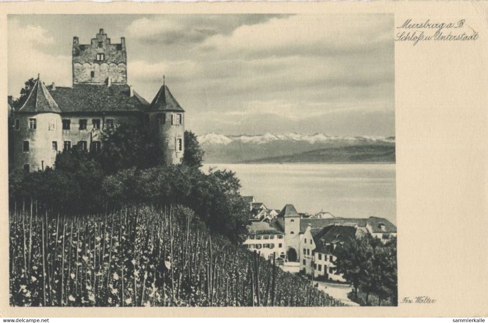 130373 - Meersburg - Schloss Und Unterstadt - Meersburg