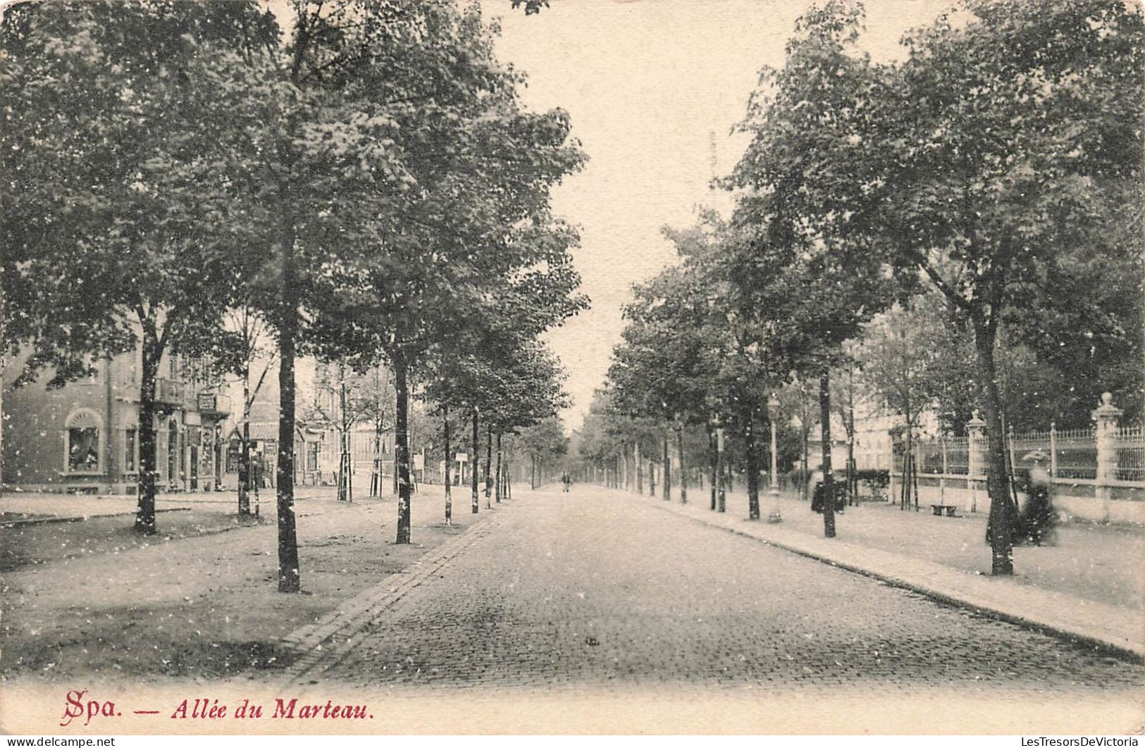 BELGIQUE - Spa - Allée Du Marteau - Carte Postale Ancienne - Spa