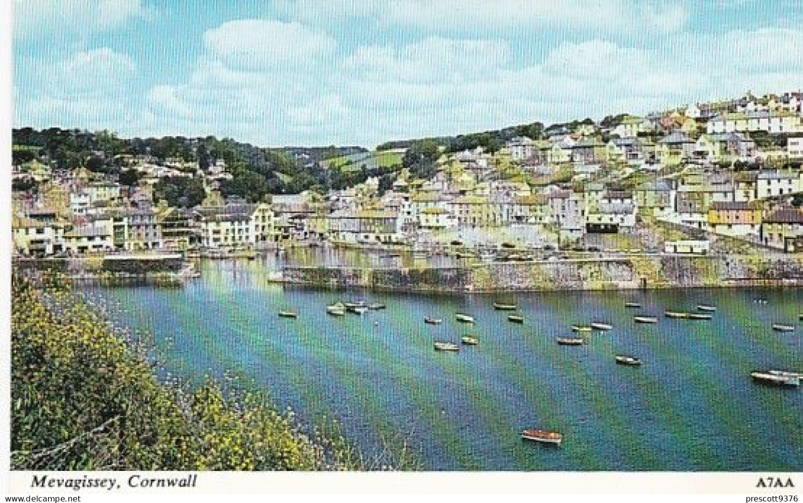 Mevagissey Harbour - Cornwall - Unused Postcard - Cor2 - Other & Unclassified