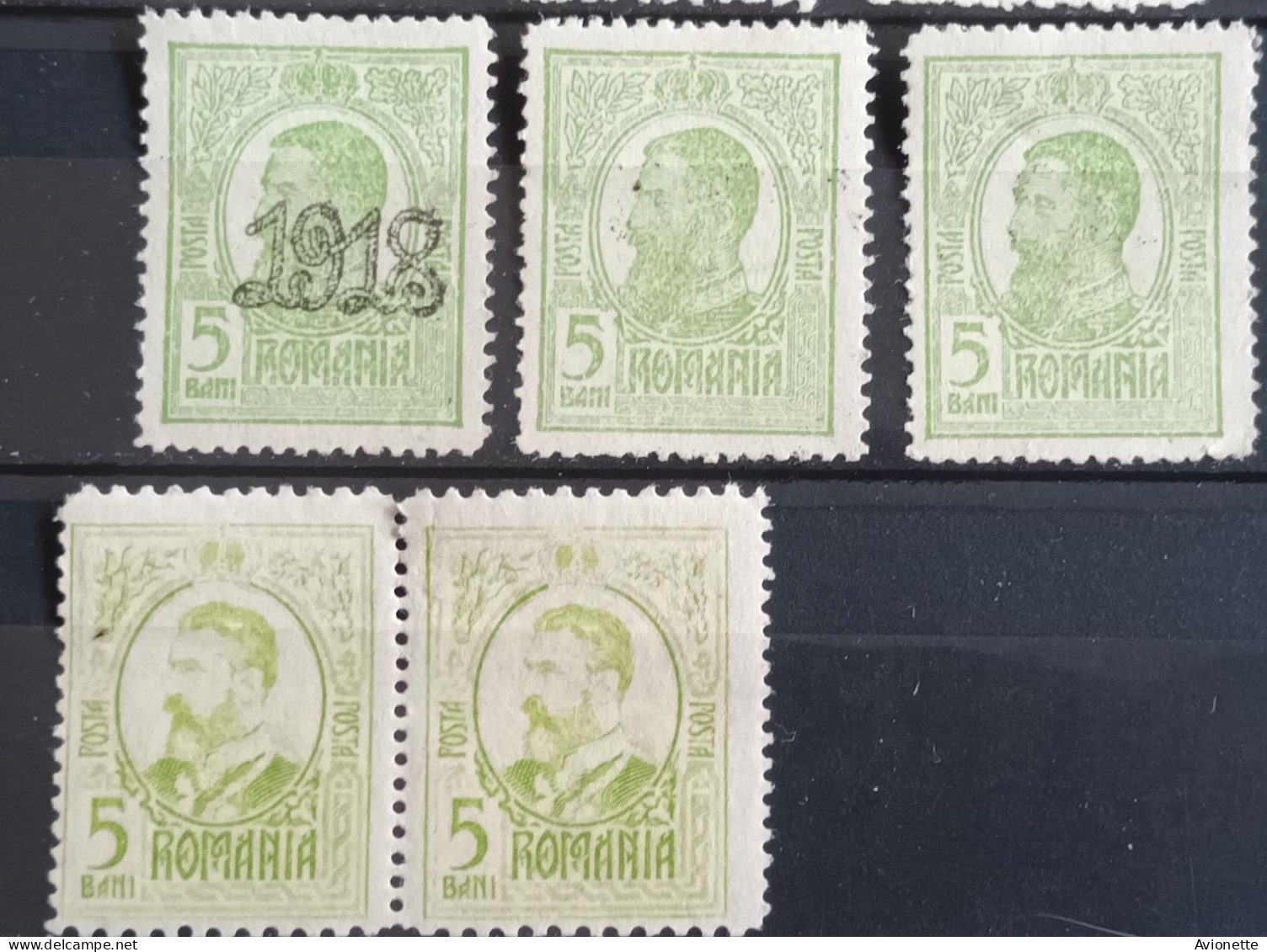 Romania 1918 (8 Timbres Neufs) - Nuevos