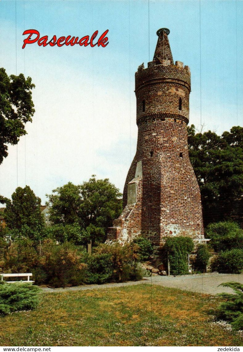 H1250 - TOP Pasewalk Mauerturm Kiek In De Mark - Bild Und Heimat Reichenbach Qualitätskarte - Pasewalk