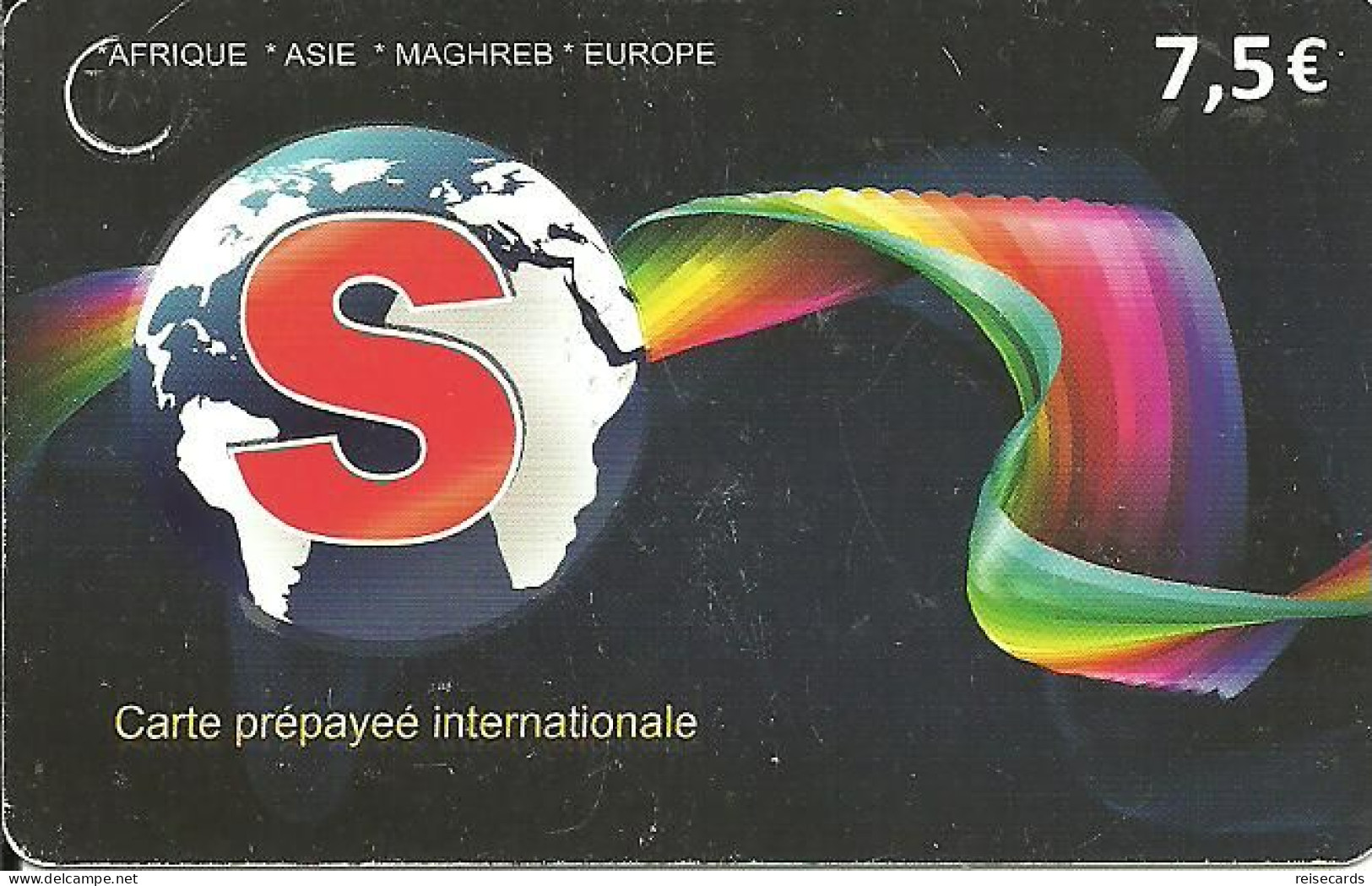 France: Prepaid S Afrique, Asie, Maghreb, Europe - Altri & Non Classificati