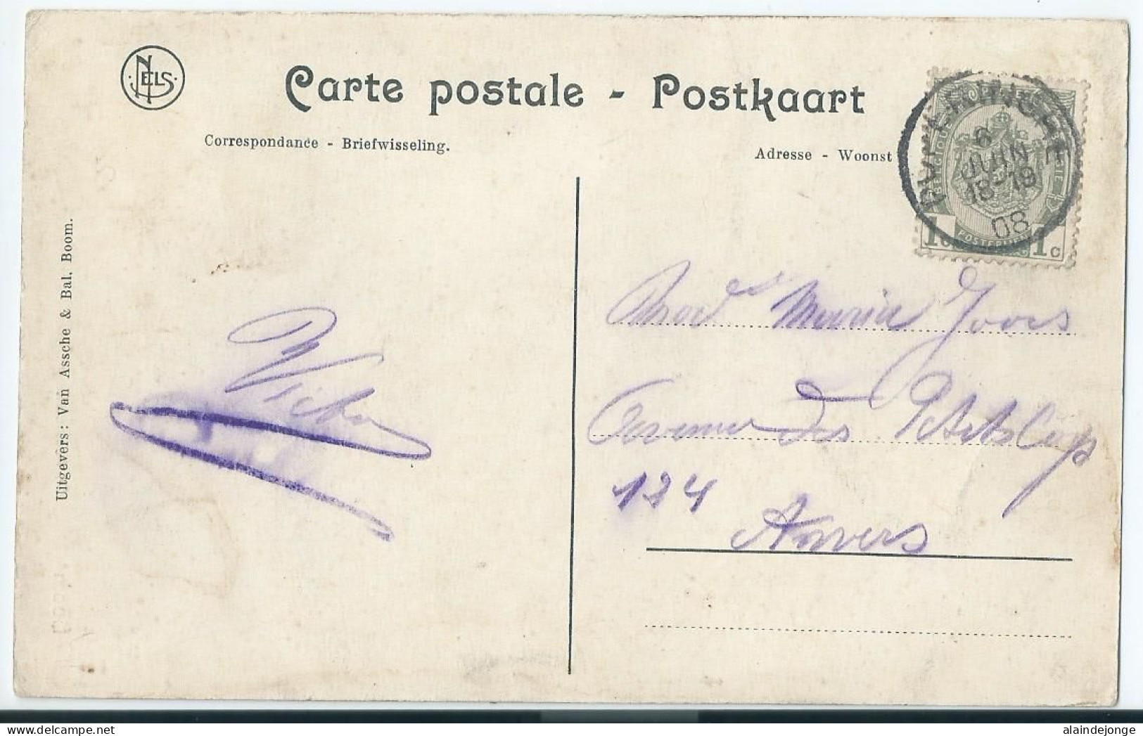 Boom - Het Posthotel - 1908 - Boom