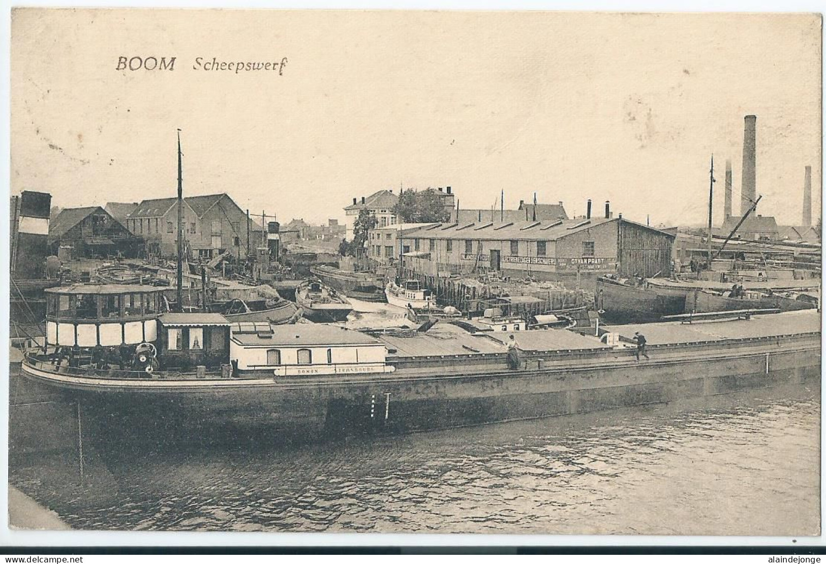 Boom - Scheepswerf - 1924 - Boom