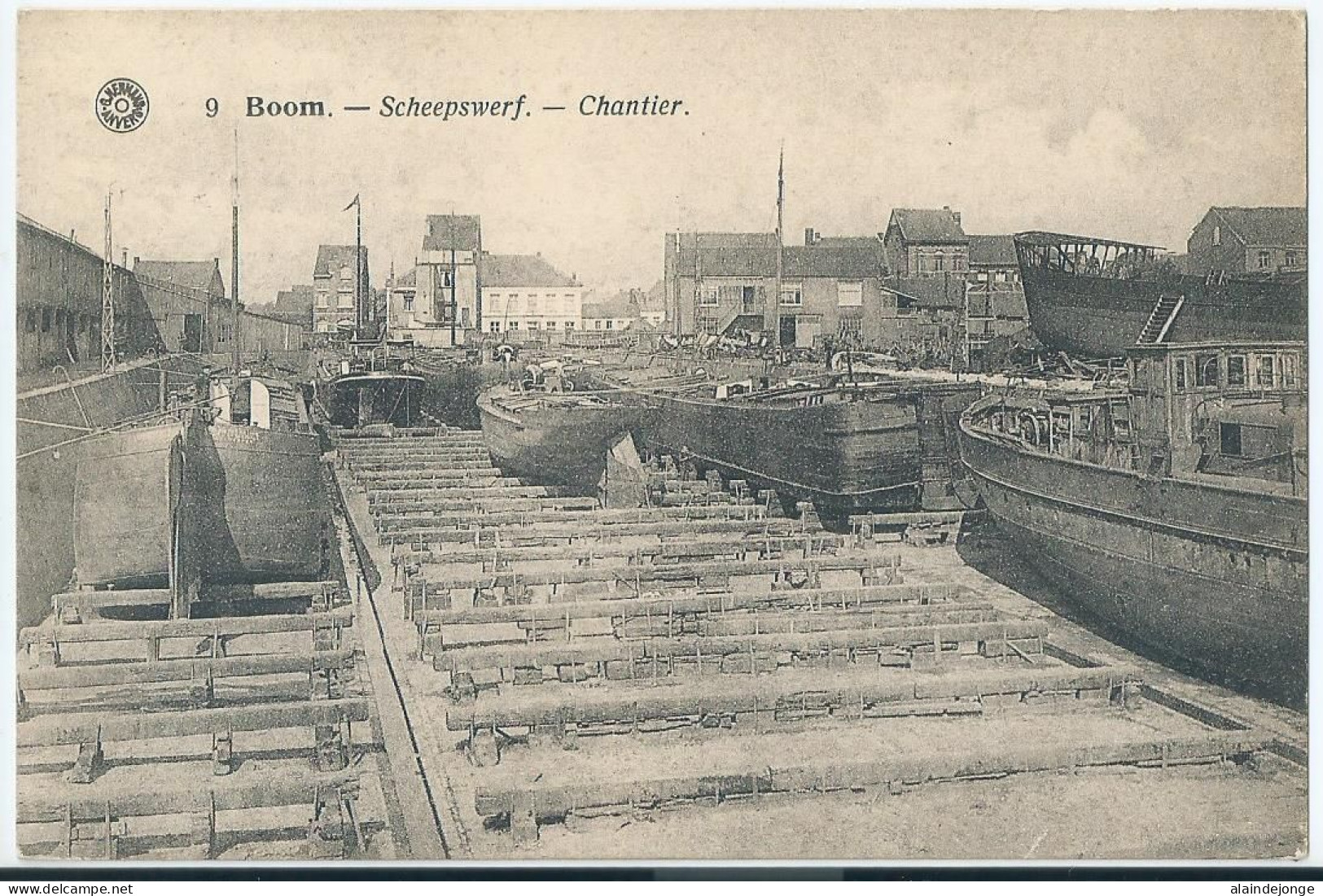 Boom - Scheepswerf - Chantier - 1923 - Boom