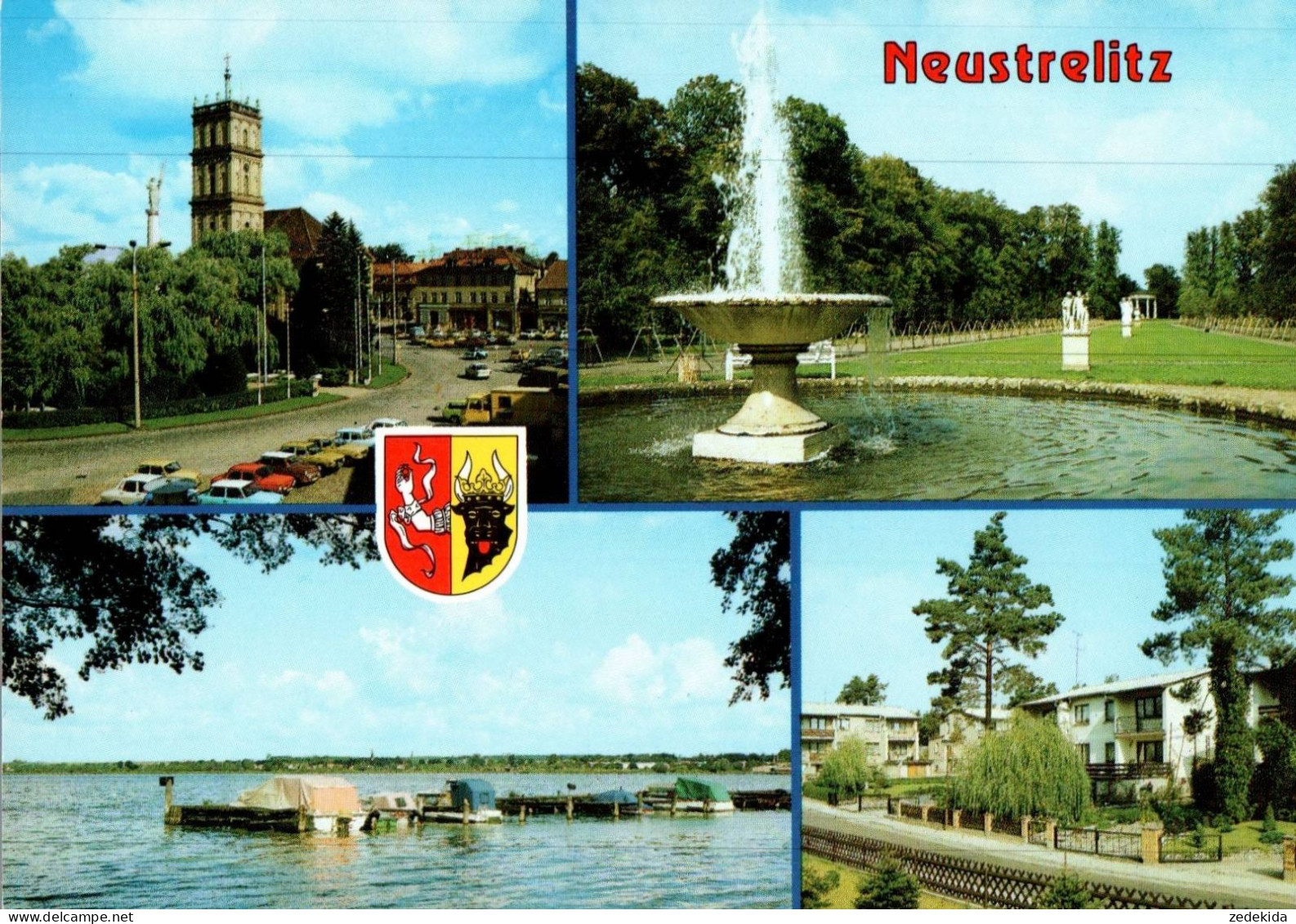 H1252 - TOP Neustrelitz - Bild Und Heimat Reichenbach Qualitätskarte - Neustrelitz