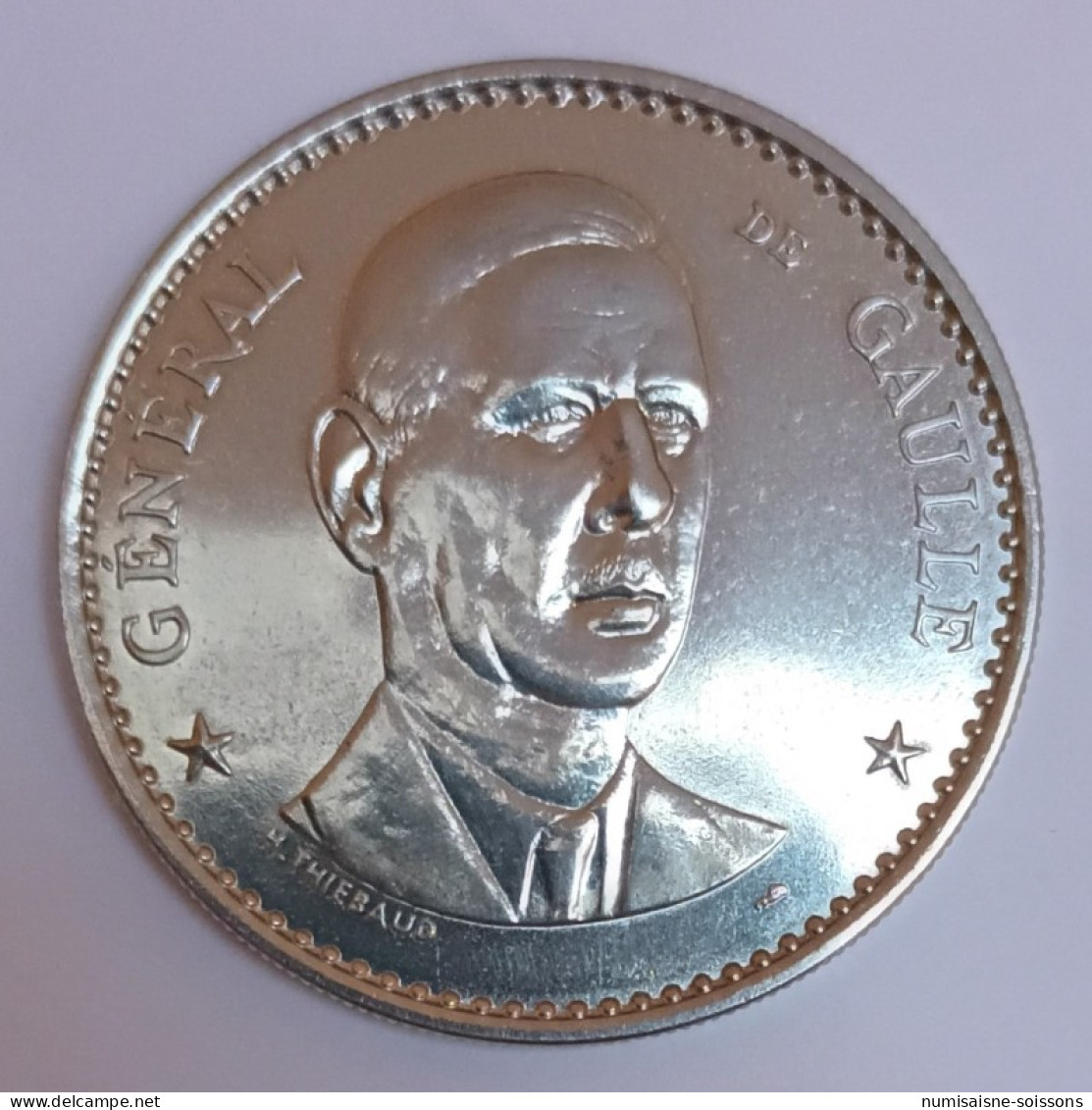 FRANCE - MÉDAILLE - PRÉSIDENT DE LA RÉPUBLIQUE - GENERAL DE GAULLE - SPL - Altri & Non Classificati