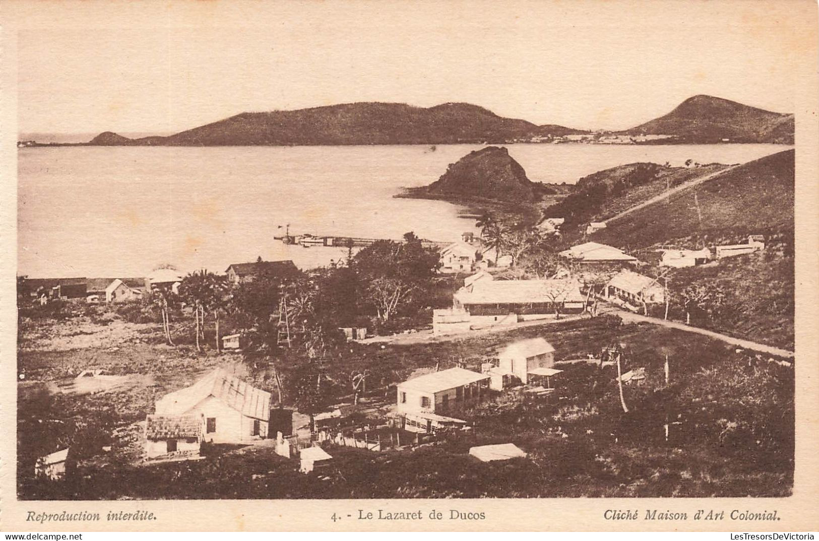 FRANCE - Nouvelle Calédonie Et Dépendances - Le Lazaret De Ducos - Cliché Maison D'Art Colonial - Carte Postale Ancienne - Nouvelle Calédonie