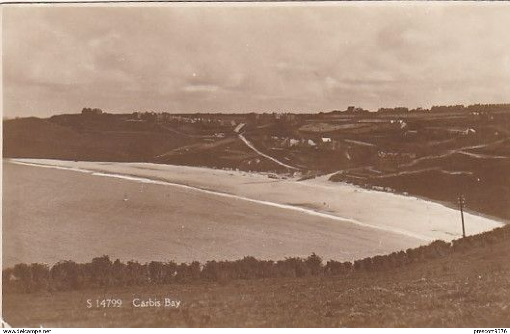 Vintage, Carbis Bay - Cornwall - Unused Postcard - Cor2 - Autres & Non Classés