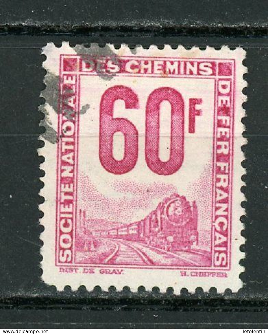 FRANCE :  COLIS POSTAUX  - Yt  N° 16 Obli. ROSE - Used