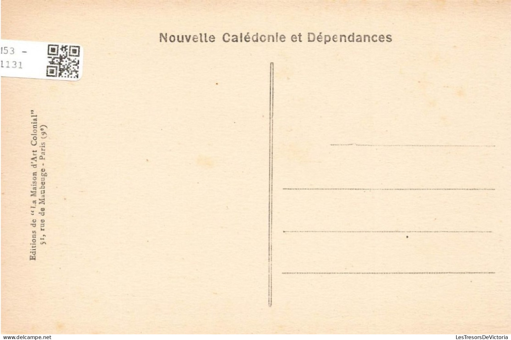 FRANCE - Les Roches De Hyengène Dites Les Tours De Notre Dame - Animé - Vue Sur La Mer - Carte Postale Ancienne - Nouvelle Calédonie