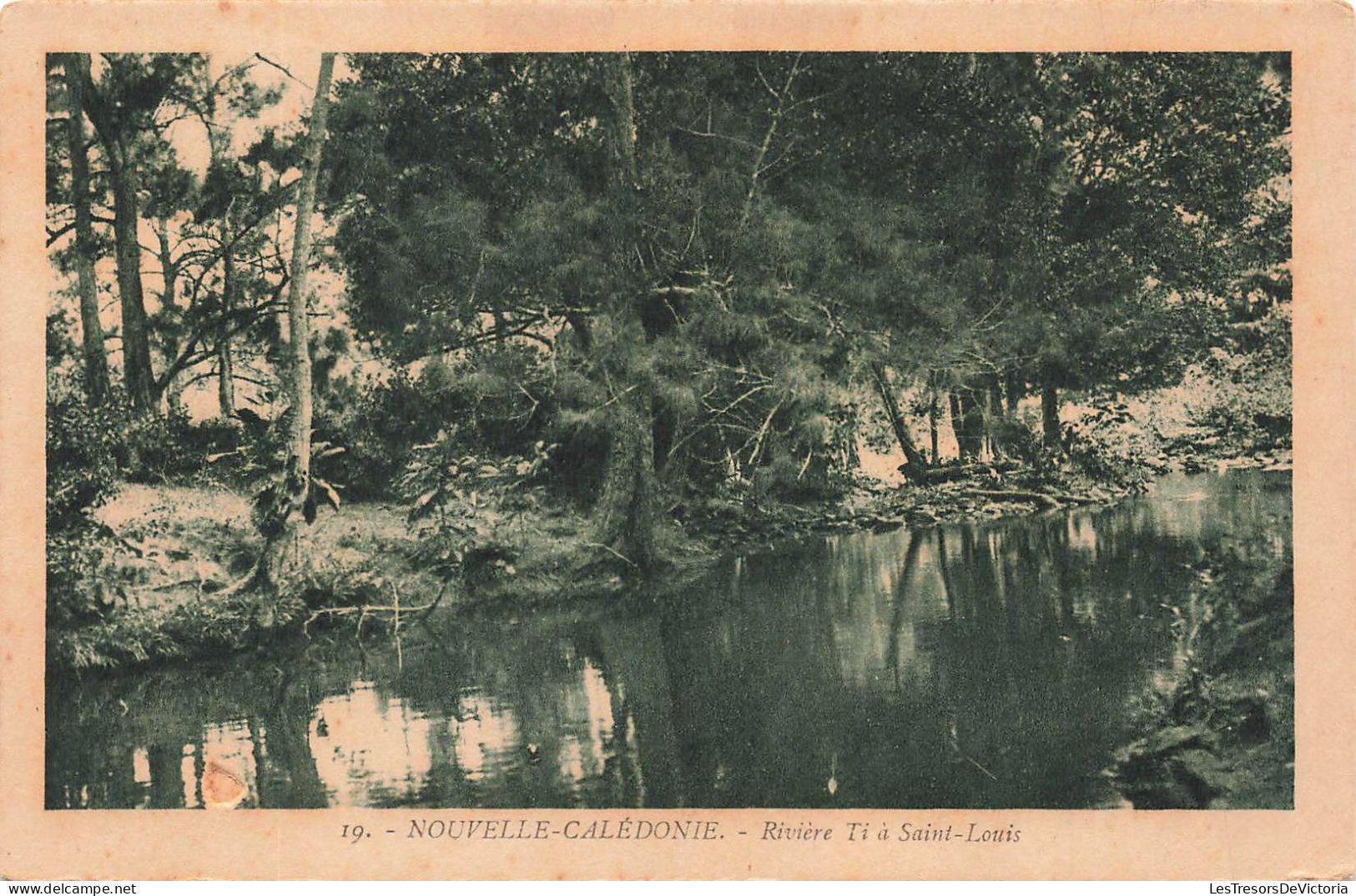 FRANCE - Nouvelle Calédonie - Rivière Ti à Saint Louis - Vue Générale - Carte Postale Ancienne - Nouvelle Calédonie