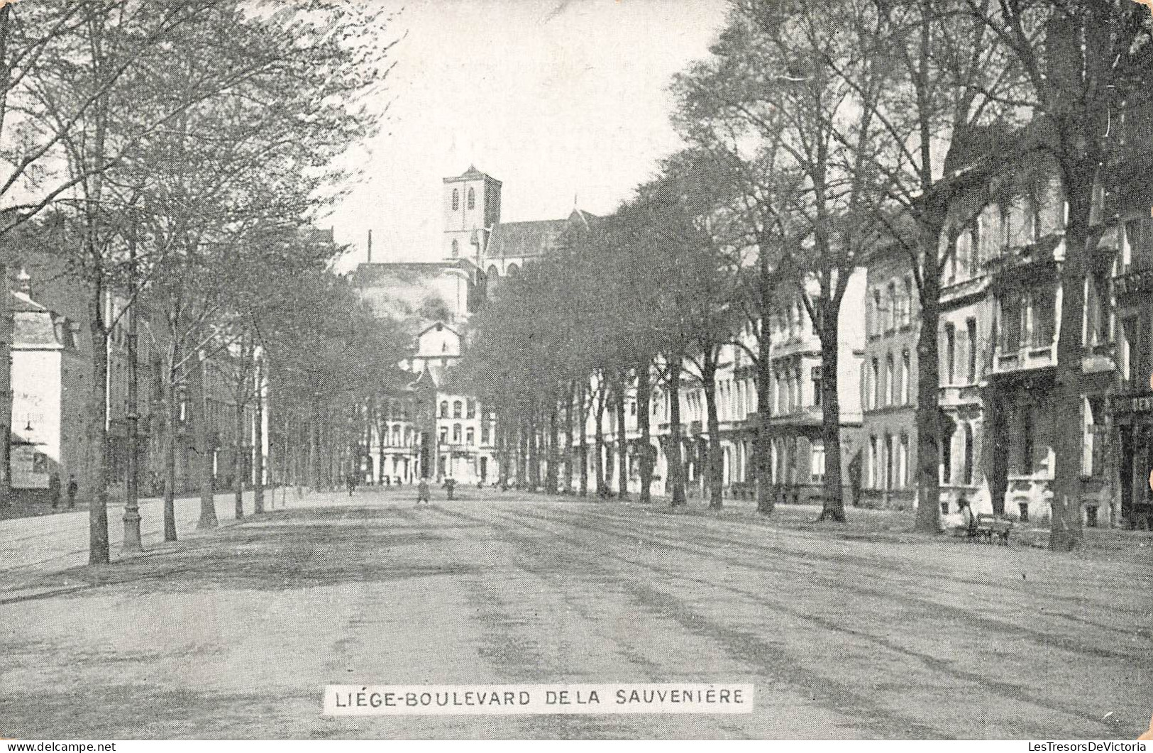 BELGIQUE - Liège - Boulevard De La Sauvenière - Carte Postale Ancienne - Luik