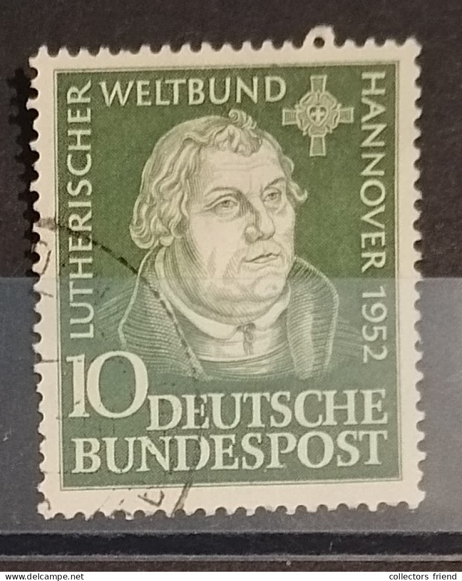 Germany BRD - 1952 - Mi 149 - Used - Zentrisch Gestempelt - Used Stamps