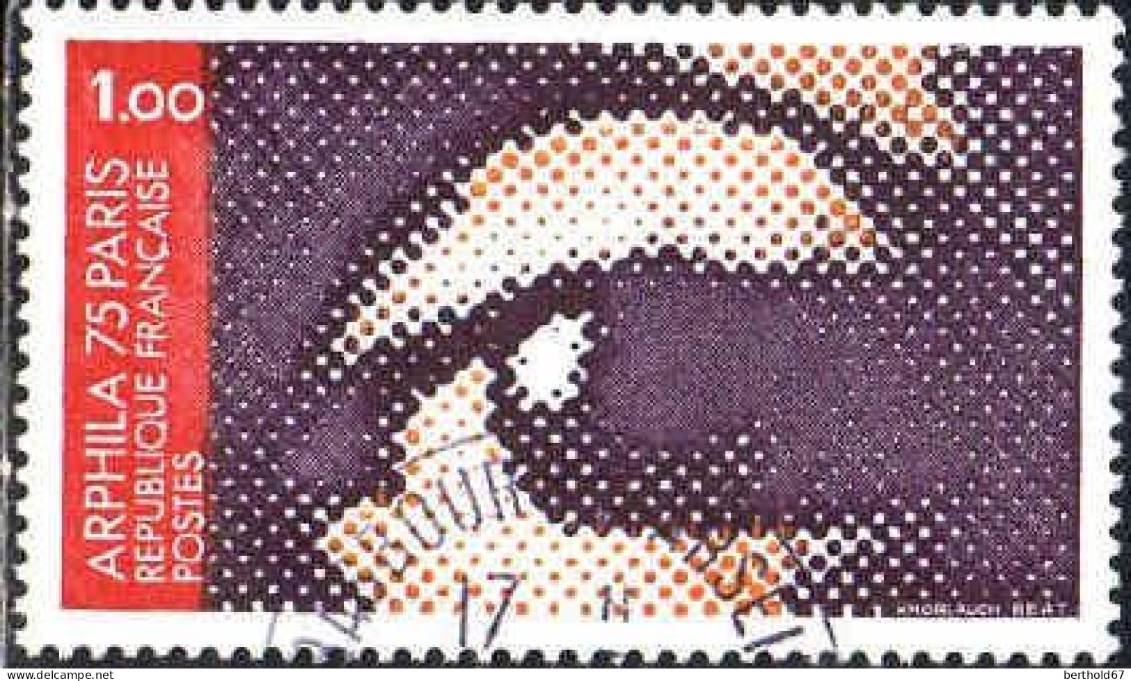 France Poste Obl Yv:1830 Mi:1910 Arphila 75 L'oeil (TB Cachet Rond) - Used Stamps