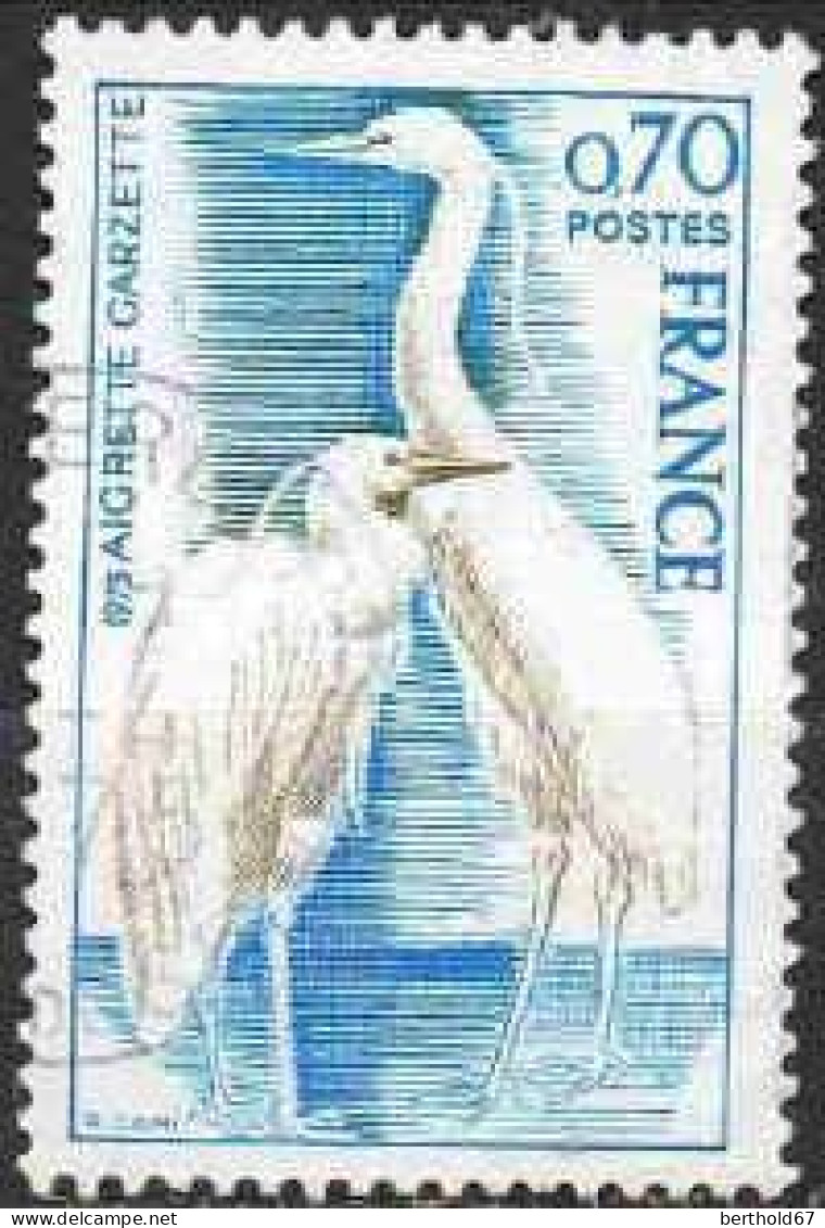 France Poste Obl Yv:1820 Mi:1904 Aigrette Garzette (Beau Cachet Rond) - Usados