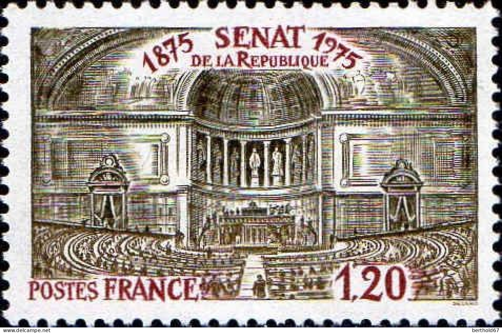 France Poste N** Yv:1843 Mi:1920 Sénat De La République Palais Du Luxembourg - Nuevos