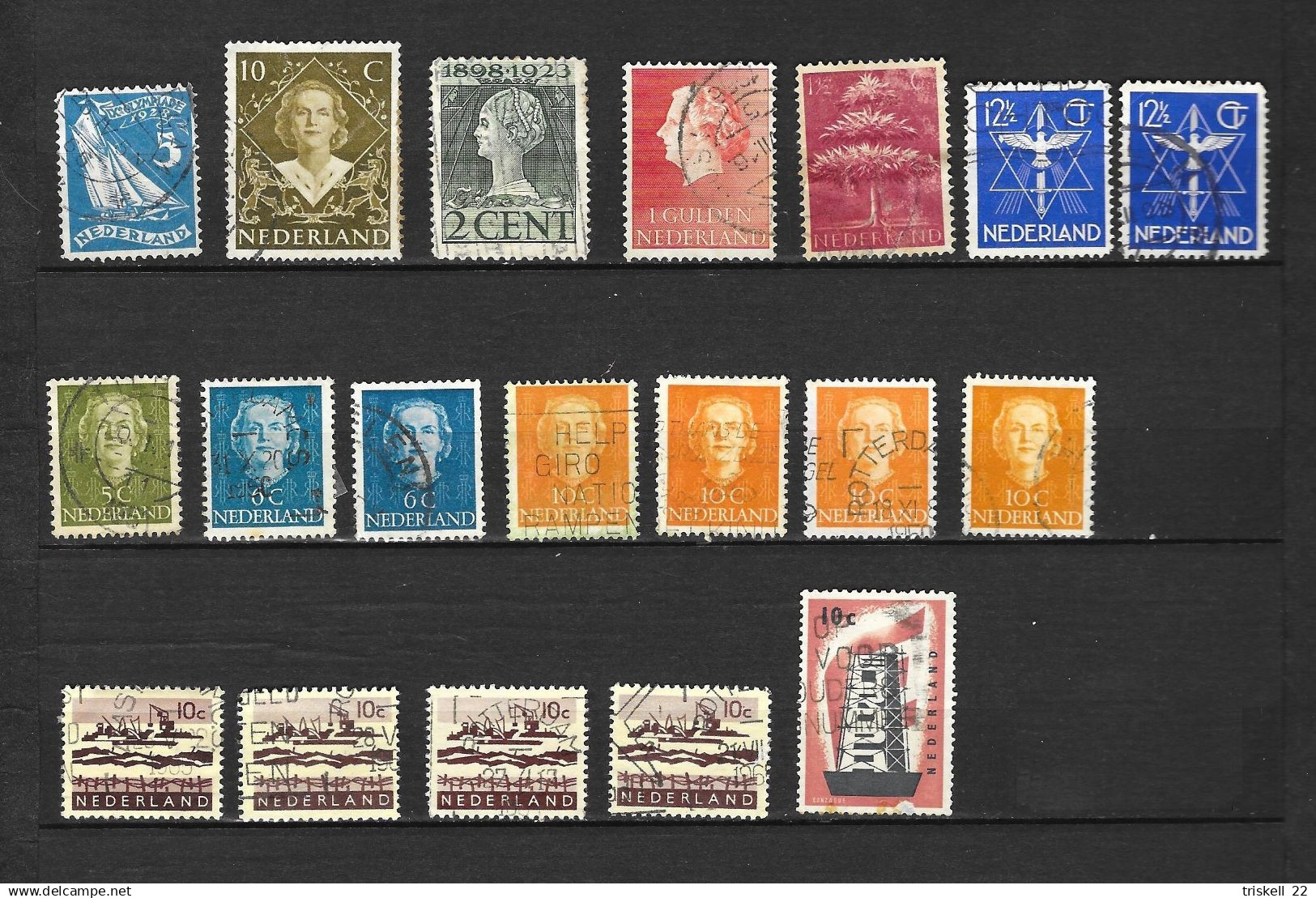 Pays-Bas  Lot De 19  Timbres - Sammlungen