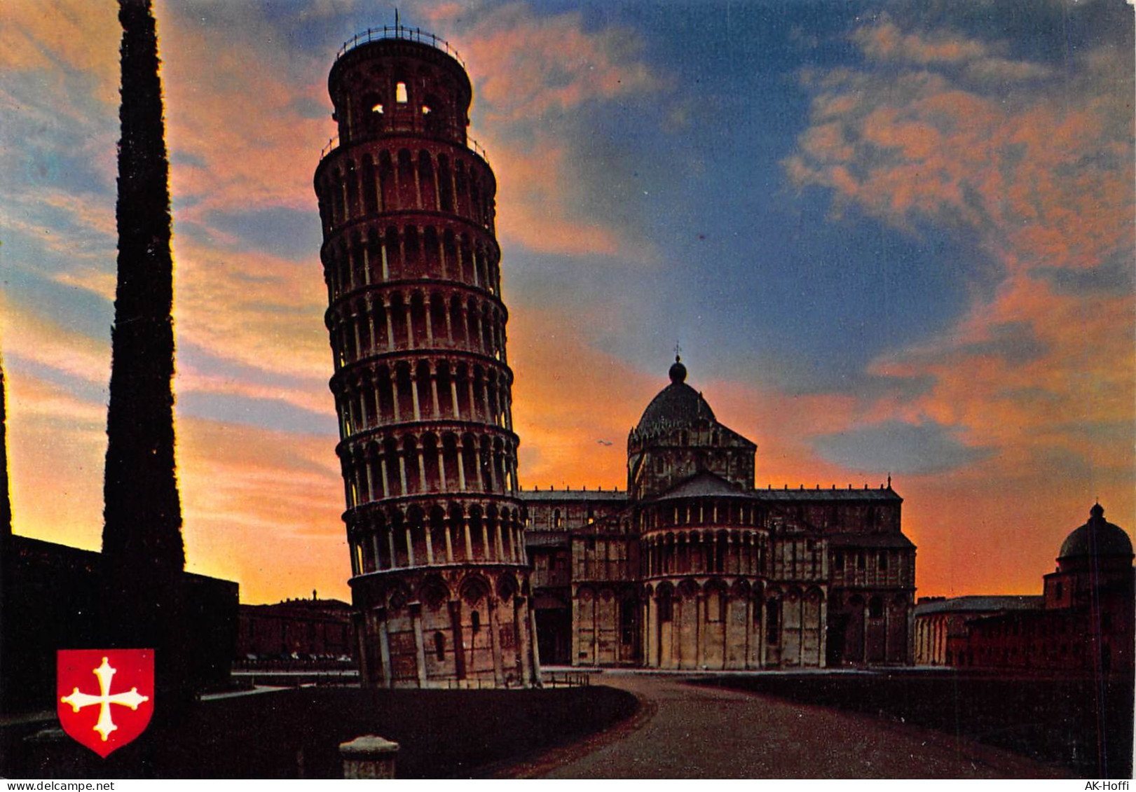 PISA - La Torre E L'Abside Del Duomo Tramonto - Pisa