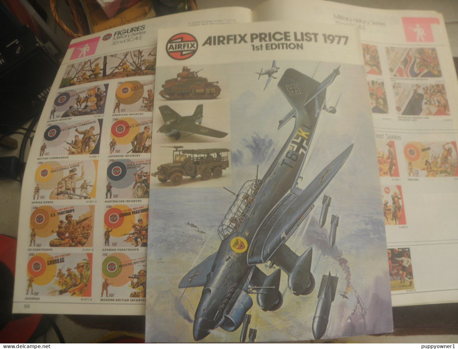 Vintage Airfix Kit Catalogue 1977 (en Anglais) - Giocattoli Antichi