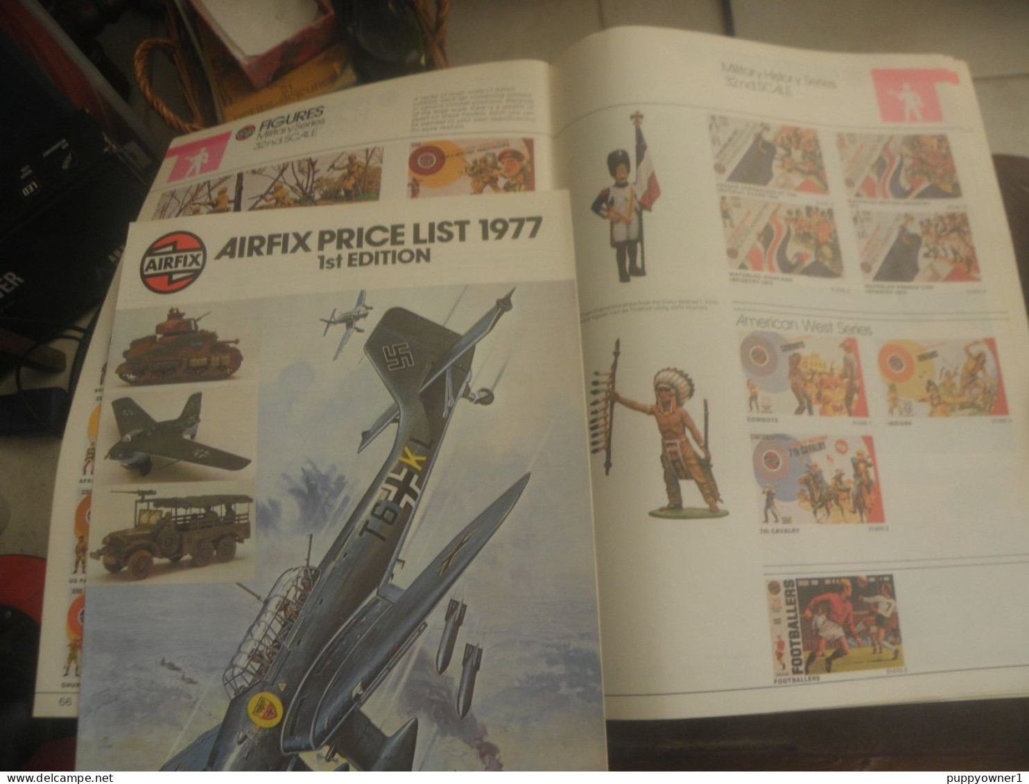 Vintage Airfix Kit Catalogue 1977 (en Anglais) - Giocattoli Antichi