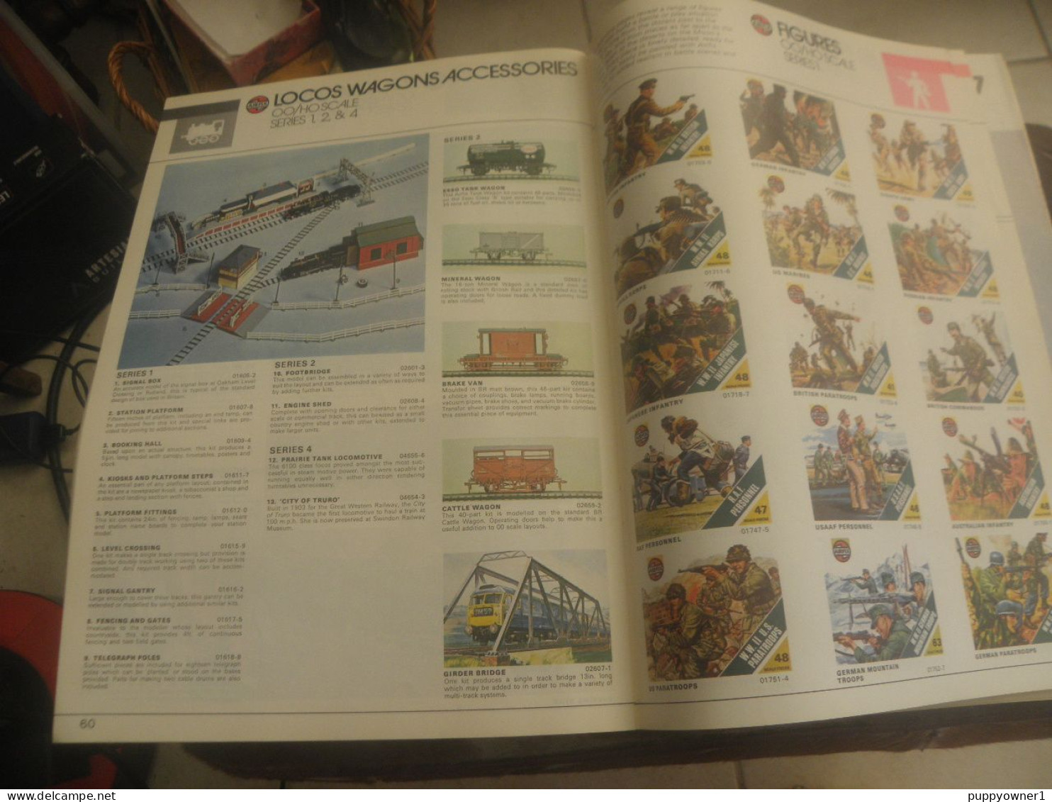 vintage airfix kit catalogue 1977 (en anglais)
