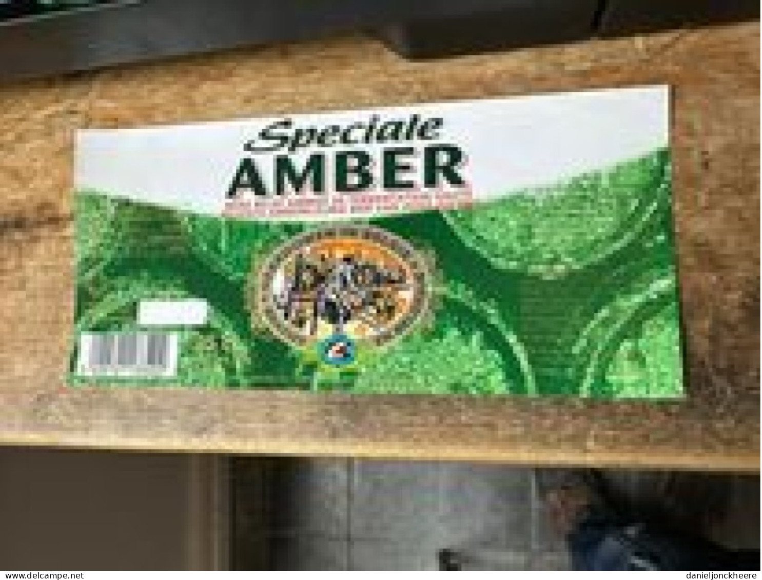 Speciale Amber Label Etiket Belgium Beer - Alcoholes Y Licores