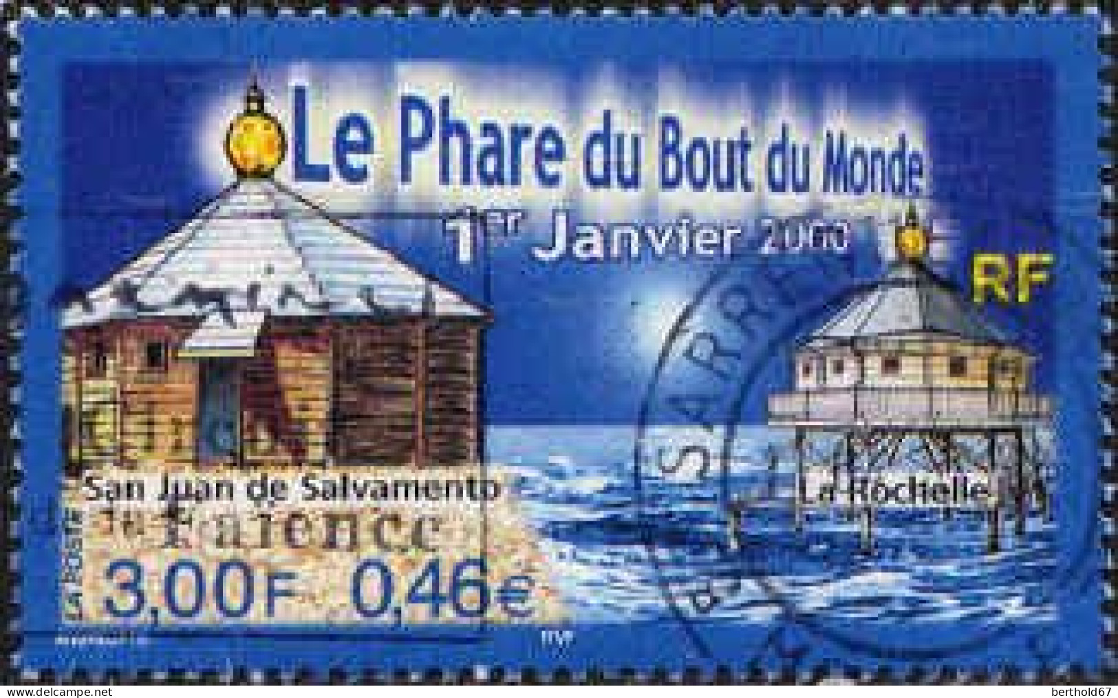 France Poste Obl Yv:3294 Mi:3435 Le Phare Du Bout Du Monde (TB Cachet Rond) - Oblitérés