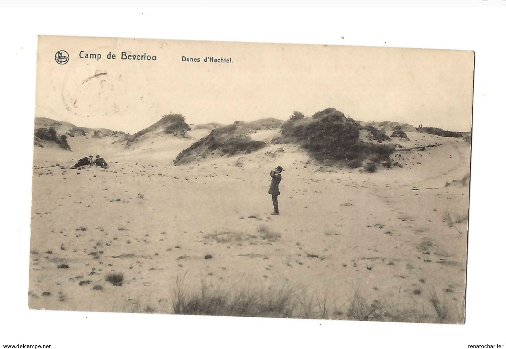 Camp De Beverloo.Dunes D'Hechtel.Expédié à Bruxelles. - Kasernen