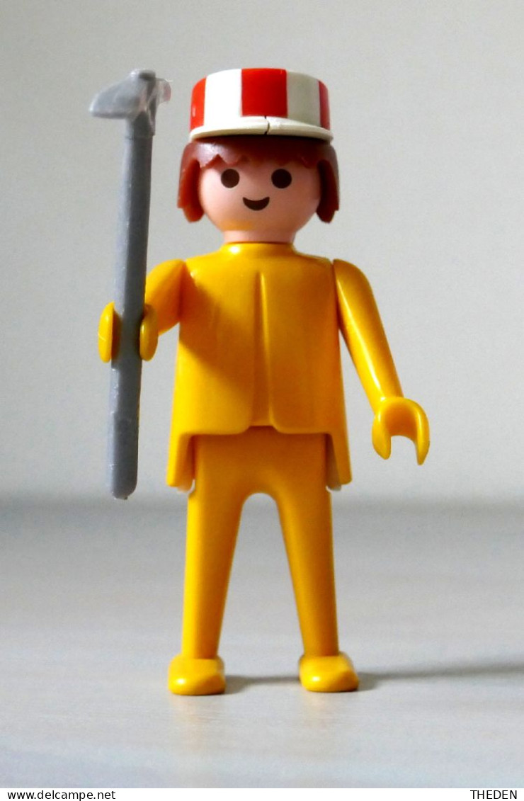 Playmobil System Klicky Chantier Lot Ouvriers Bâtiment Outils échelle Brouette - Playmobil