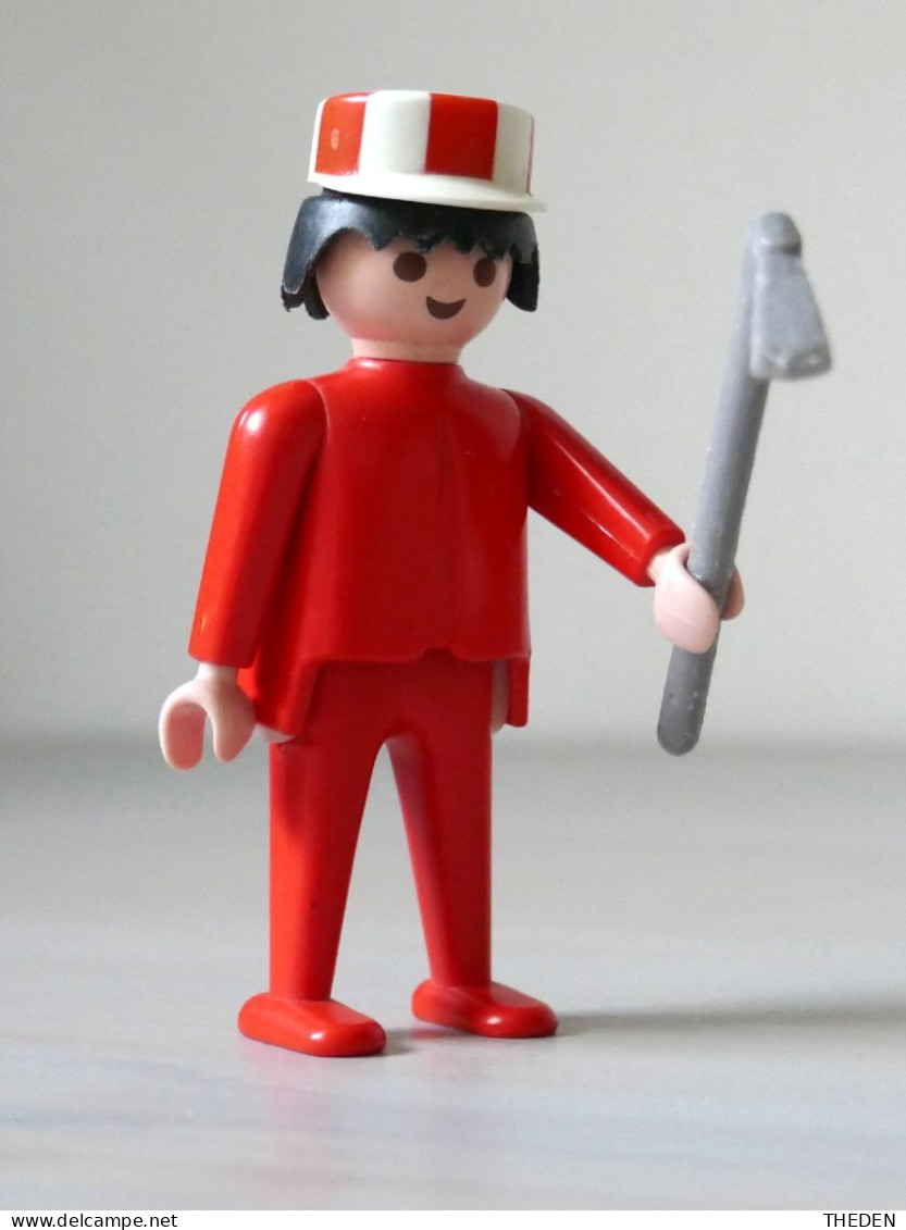 Playmobil System Klicky Chantier Lot Ouvriers Bâtiment Outils échelle Brouette - Playmobil