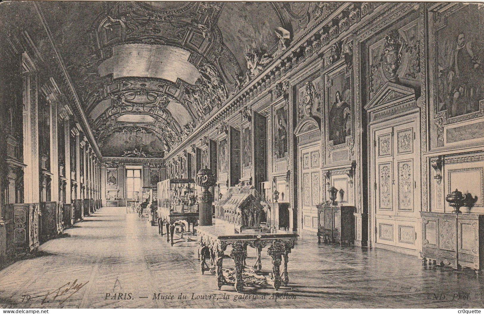 # 75000 PARIS / LE LOUVRE Et CLUNY En 23 CARTES POSTALES De 1905 à 1950 - Musea