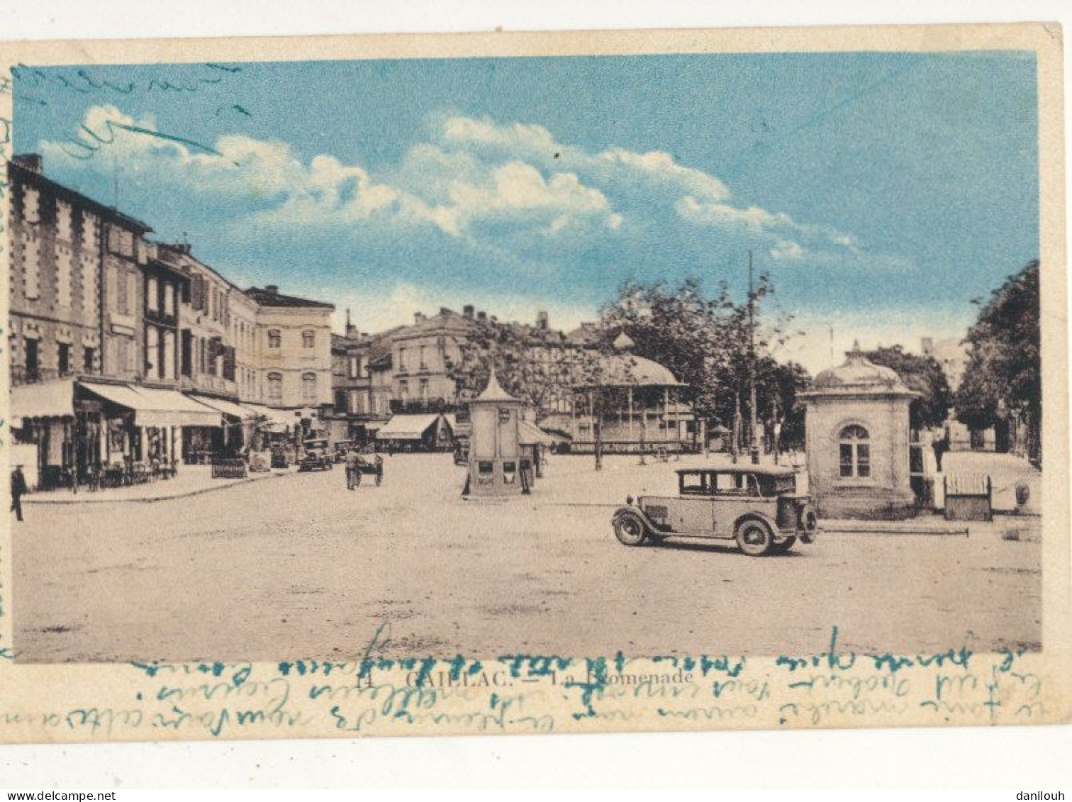 81 // GAILLAC   La Promenade  / Colorisée / Automobile - Gaillac