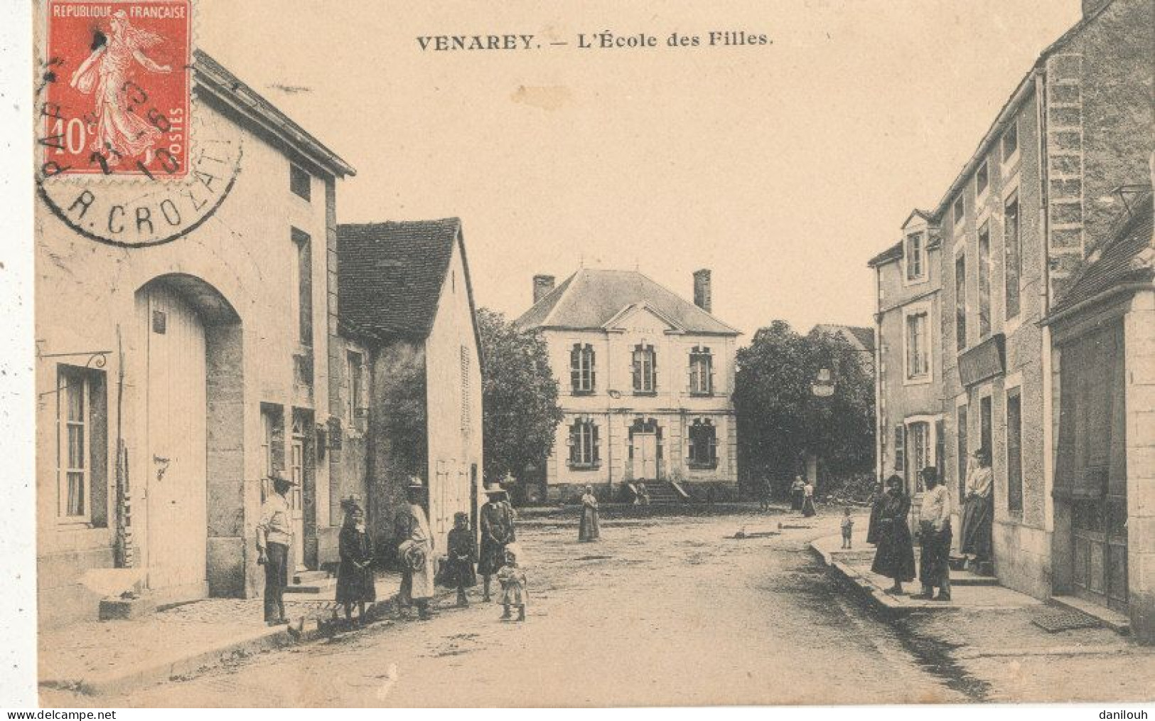 21 // VENAREY    ECOLE DES FILLES   ** - Venarey Les Laumes