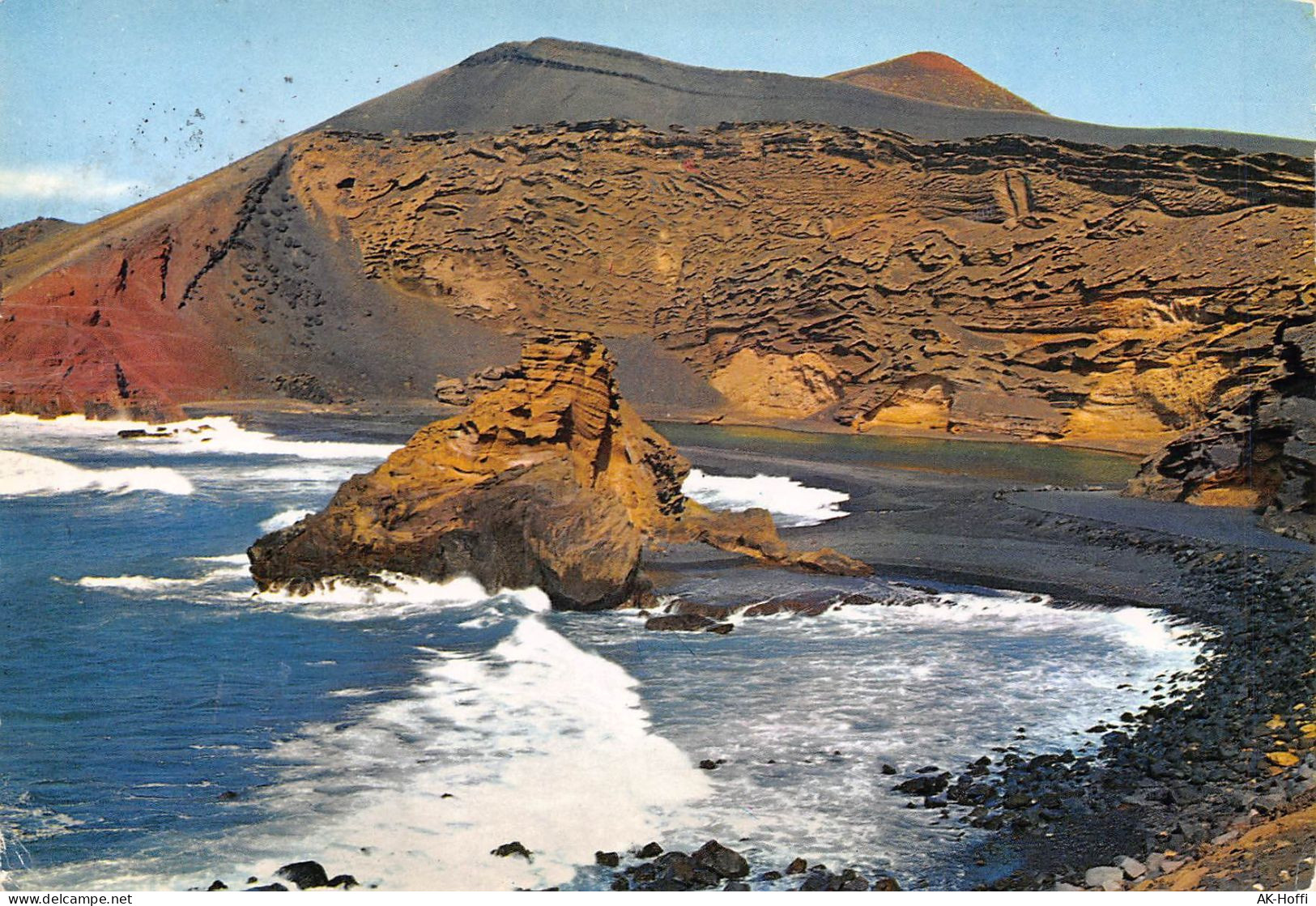 LANZAROTE - Crater De Volcan "EL GOLFO" - Lanzarote