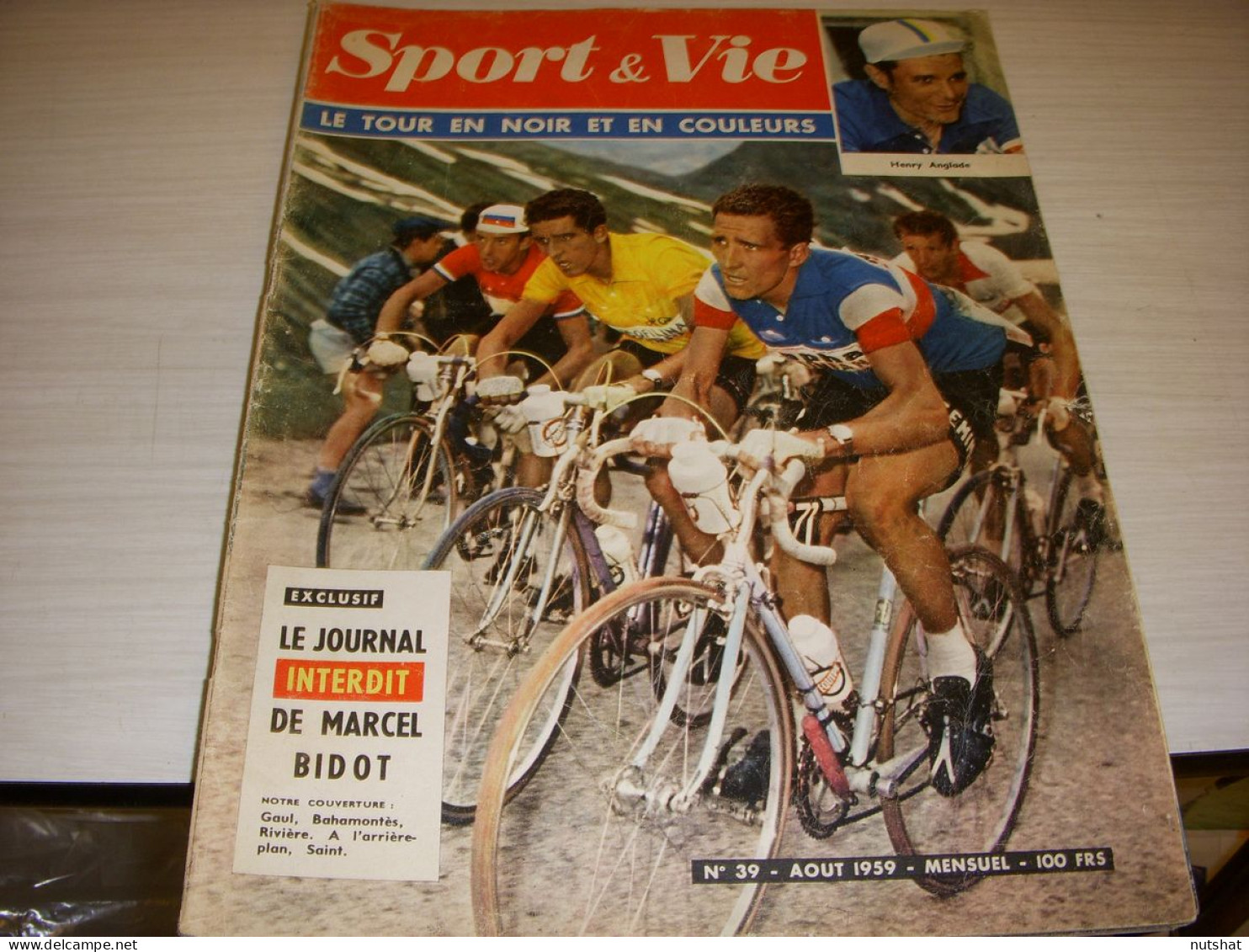 SPORT & VIE 39 08.1959 TOUR De FRANCE 1er BAHAMONTES ATHLE DISQUE PIATKOWSKI - Sport