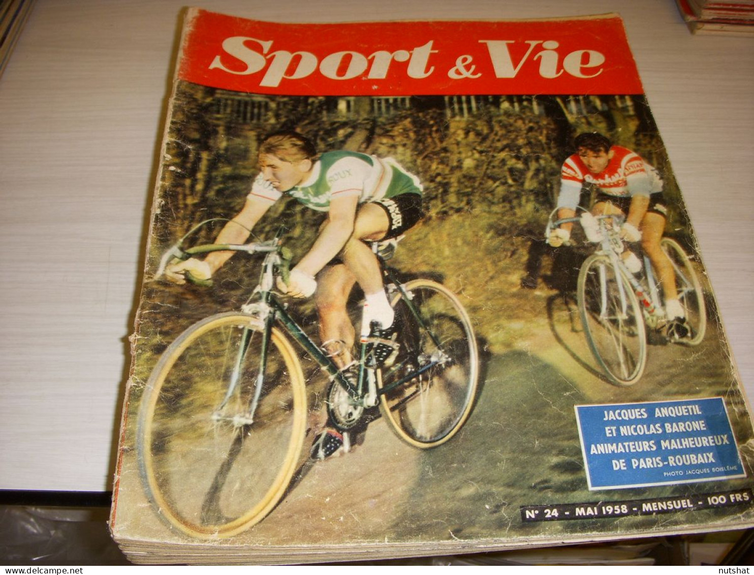 SPORT & VIE 24 05.1958 Le PARIS ROUBAIX D'ANQUETIL FOOT NANCY RUGBY SPRINGBOKS - Sport