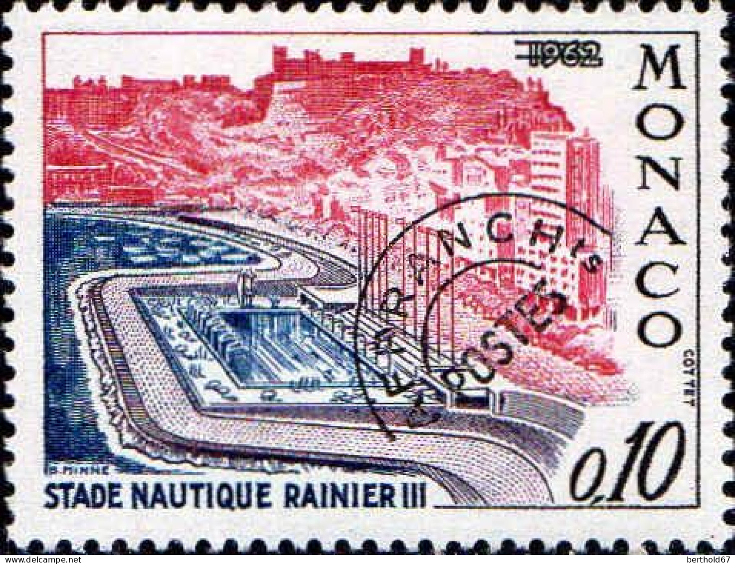 Monaco Préo N** Yv: 23 Mi:795 Stade Nautique Rainier III - Precancels