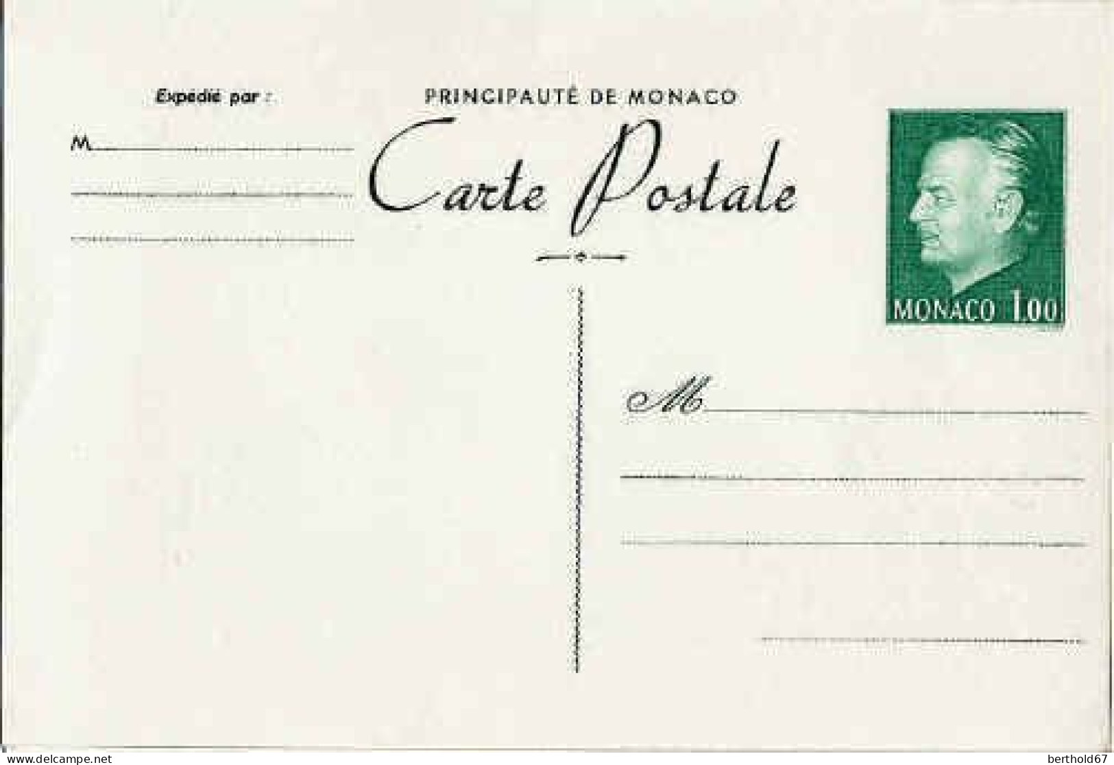 Monaco Entier-P N** Yv:34 Carte Postale Rainier III - Postwaardestukken