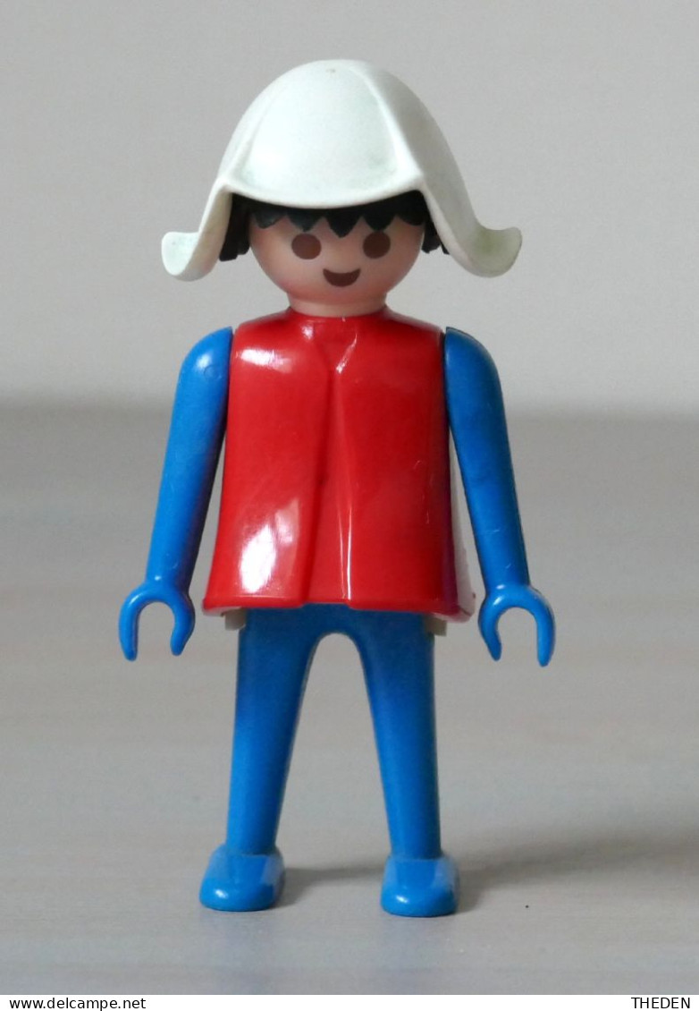 PLAYMOBIL Vintage Médiéval Paysanne Brouette 3293 3411 3503 De 1977 Moyen âge - Playmobil