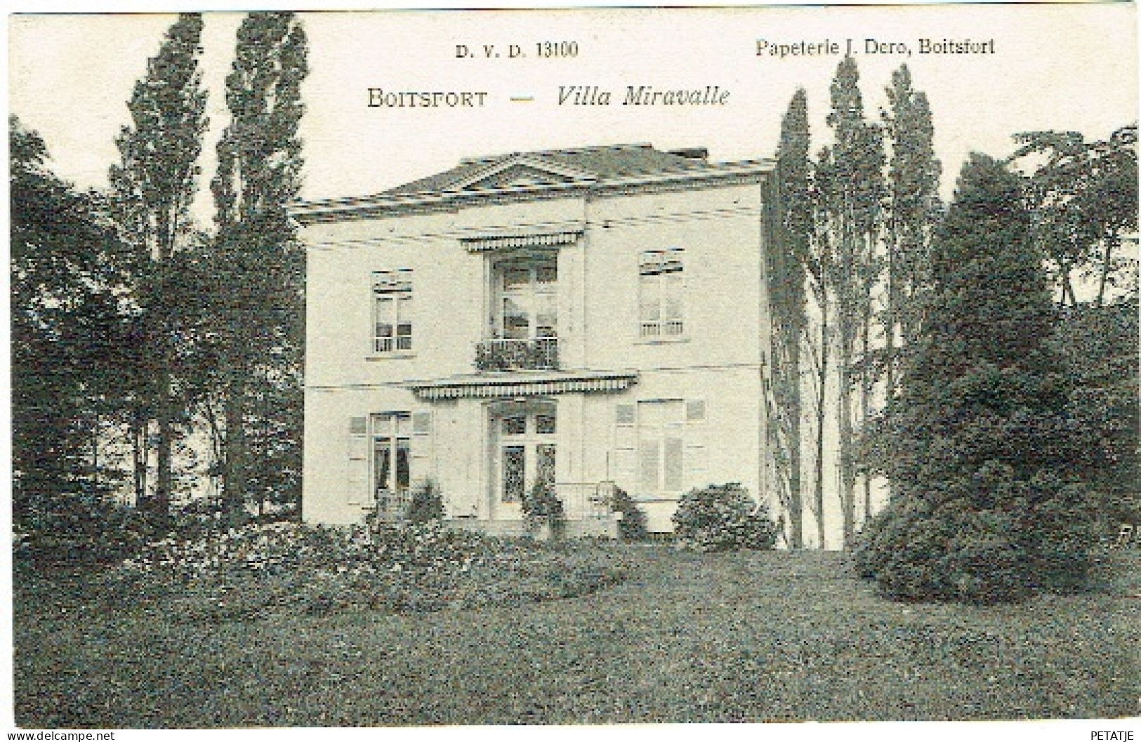 Boitsfort , Villa Miravalle - Watermaal-Bosvoorde - Watermael-Boitsfort